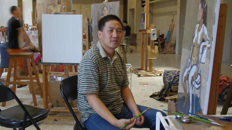 【陈毓新】画笔传情，育梦成光  —— 记红星高级中学陈毓新老师​