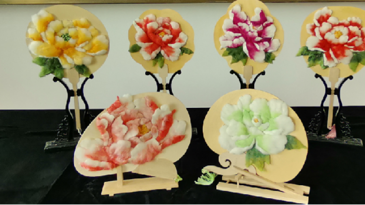 【卢鑫月棉絮画工作坊】棉絮手绘家乡情