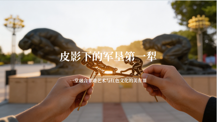 国家课程第一课堂《皮影下的军垦第一犁》