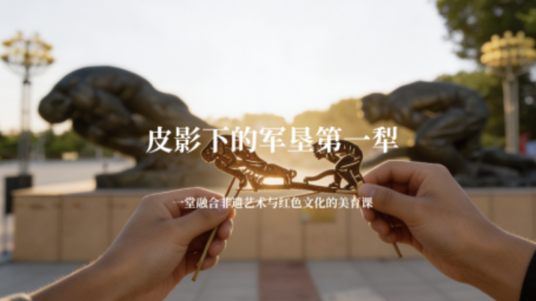 国家课程第一课堂 《皮影下的军垦第一犁》