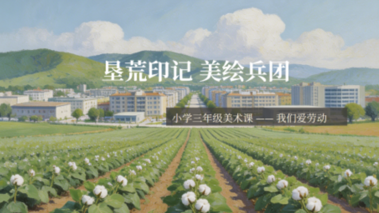 国家课程第一课堂 《垦荒印记 美绘兵团》