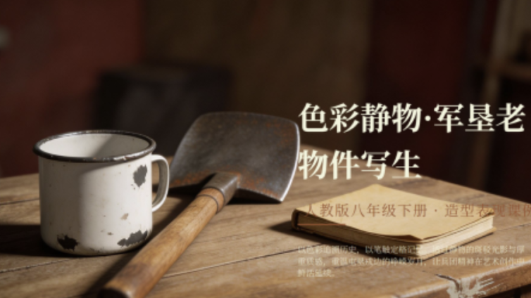 国家课程第一课堂 《色彩静物·军垦老物件写生》