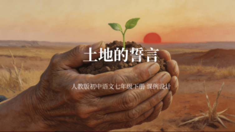 国家课程第一课堂 《土地的誓言》
