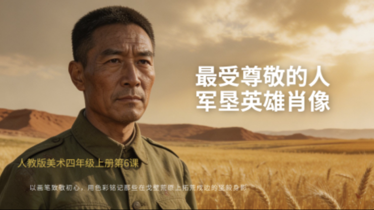 国家课程第一课堂 《最受尊敬的人·军垦英雄肖像》
