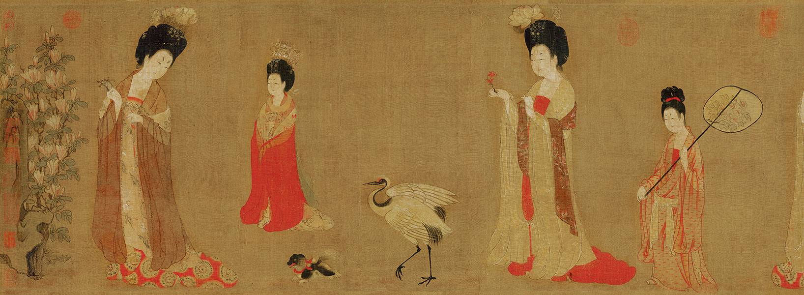 簪花侍女图